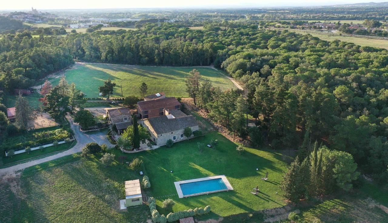 Mas Rauric Hotel Llagostera Bagian luar foto